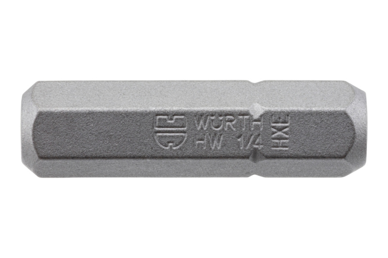 Bit Innensechskant C 6,3 (1/4 Zoll) 1/4" mit patentiertem POWERDRIV® -Antrieb