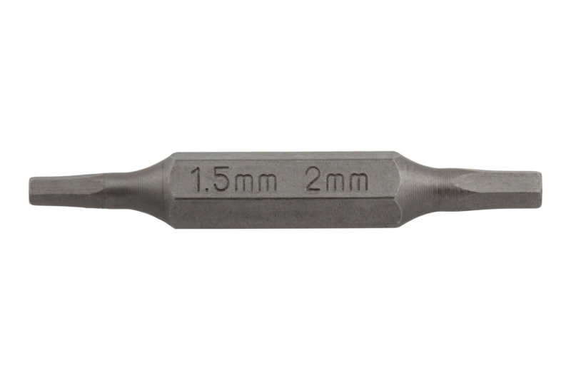 Doppelbit Innensechskant Feinmechanik DPBIT-6KT-(SW1,5/2)-4X28MM
