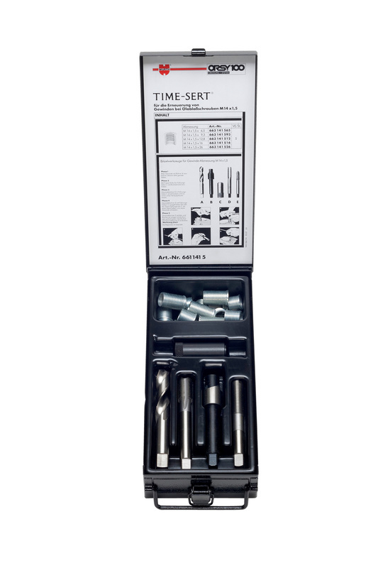 Gewindereparatur-Set Ölablassschraubengewinde M14x1,5 Time-Sert® M14 x 1,5