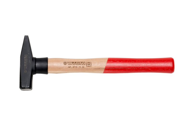 Schlosserhammer mit Stielschutzhülse 800g