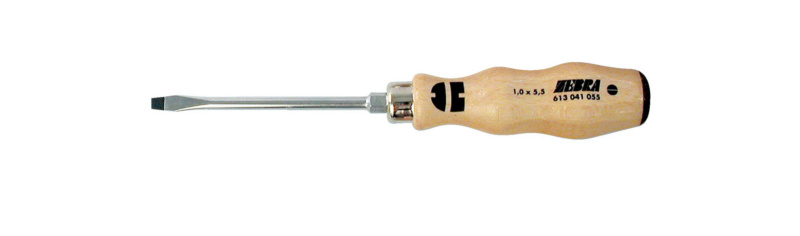 Schraubendreher Schlitz 2,0x12 mit Holzgriff