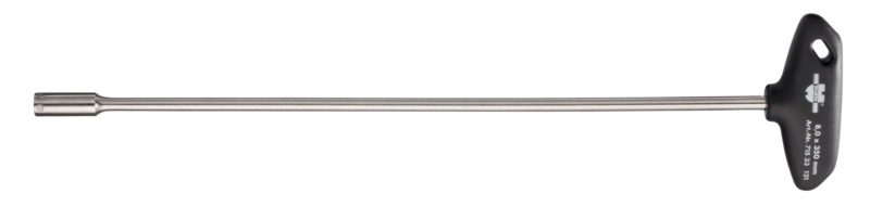 Steckschlüssel-Schraubendreher mit T-Griff und Magnet 12 x 350