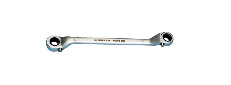 Ratschen-Ringschlüssel metrisch SW13x17 mit POWERDRIV® -Antrieb