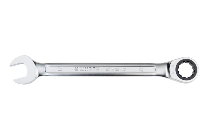Ratschen-Ring-Maulschlüssel metrisch SW10 mit POWERDRIV® -Antrieb