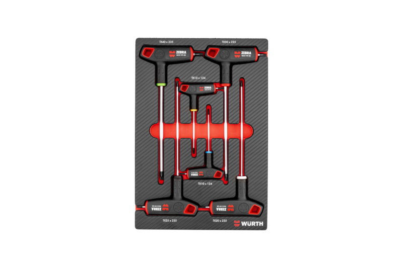 Quergriff Schraubendreher-Satz TX 4.4.1 6-tlg. SHRDRH-QUERGRF-SA-2K-TX-4.4.1-6TL