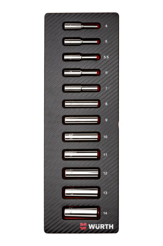 System-Sortiment 2.4.1 Steckschlüssel 1/4 Zoll 12-teilig