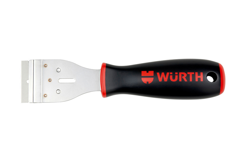 Klingenschaber mit ergonomischem und rutschfestem 2 Komponenten-Griff