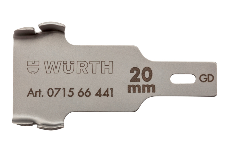 PU-Flügelklinge FLGKLI-(U-FORM)-20MM