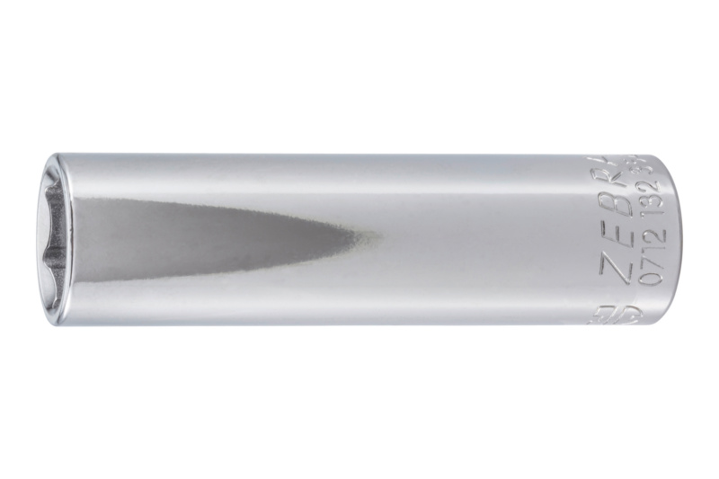 1/2 Zoll Steckschlüssel Zoll 6-kant lang 19/32" mit Kugelfangrille