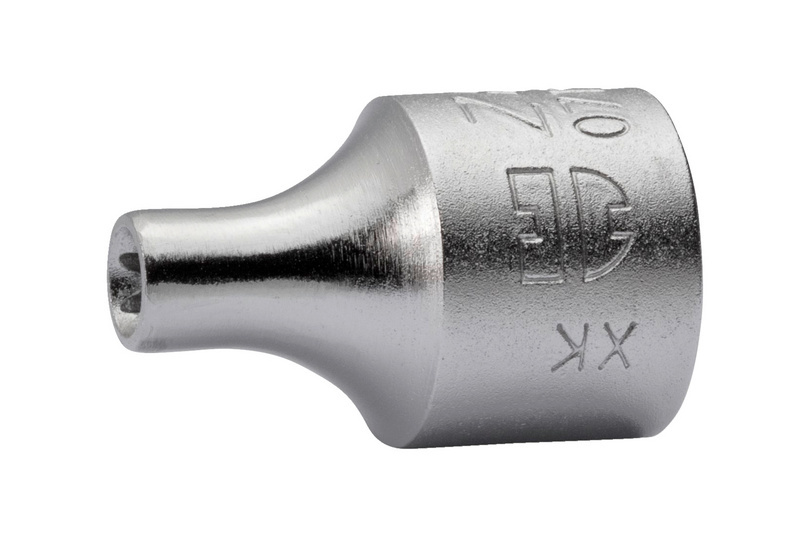 3/8 Zoll Steckschlüsseleinsatz E 14 für Außen-TX-Schrauben, kurz