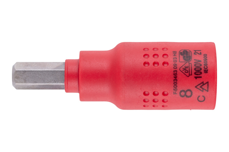 VDE-3/8 Zoll Steckschlüssel Innensechskant STESHSL-VDE-3/8ZO-INNEN6KT-8MM