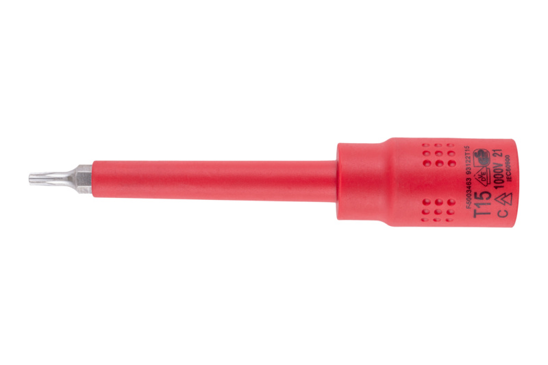 VDE-3/8 Zoll Steckschlüssel TX lang STESHSL-VDE-3/8ZO-LANG-TX15
