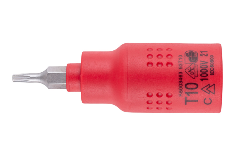 VDE-3/8 Zoll Steckschlüssel TX kurz STESHSL-VDE-3/8ZO-TX10
