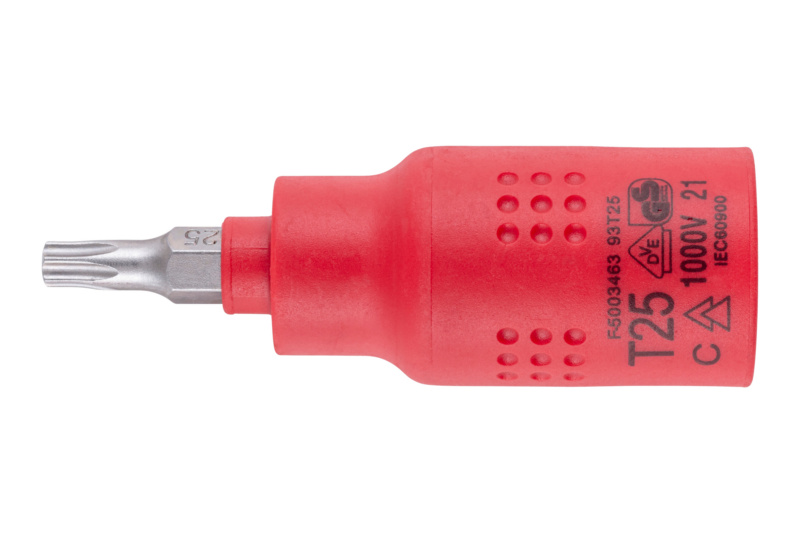 VDE-3/8 Zoll Steckschlüssel TX kurz STESHSL-VDE-3/8ZO-TX25