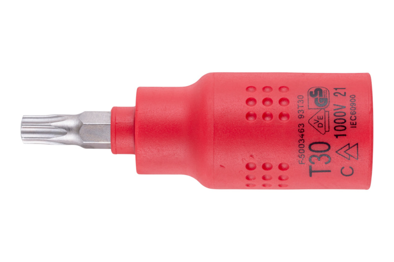 VDE-3/8 Zoll Steckschlüssel TX kurz STESHSL-VDE-3/8ZO-TX30