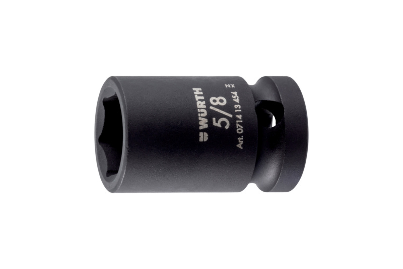 1/2"-Kraftsteckschlüssel kurz, Zoll 1/2"-Impact socket wrench short, inch 5/8"