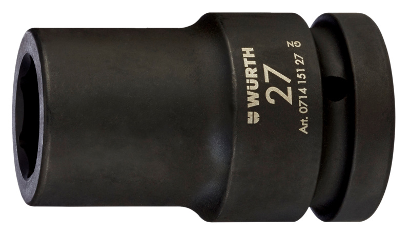 1 Zoll Kraftsteckschlüsseleinsatz 33mm 6-kant, metrisch lang