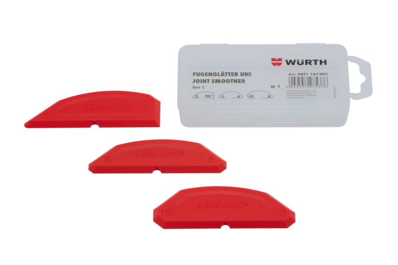 Fugenglätter Uni FUGGLAETT-UNI-SET1-ROT-3TLG