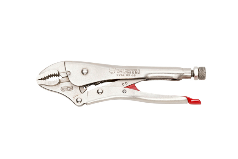 Gripzange mit halbrunden Backen GRPZANG-(BACK-HRD)-L190MM
