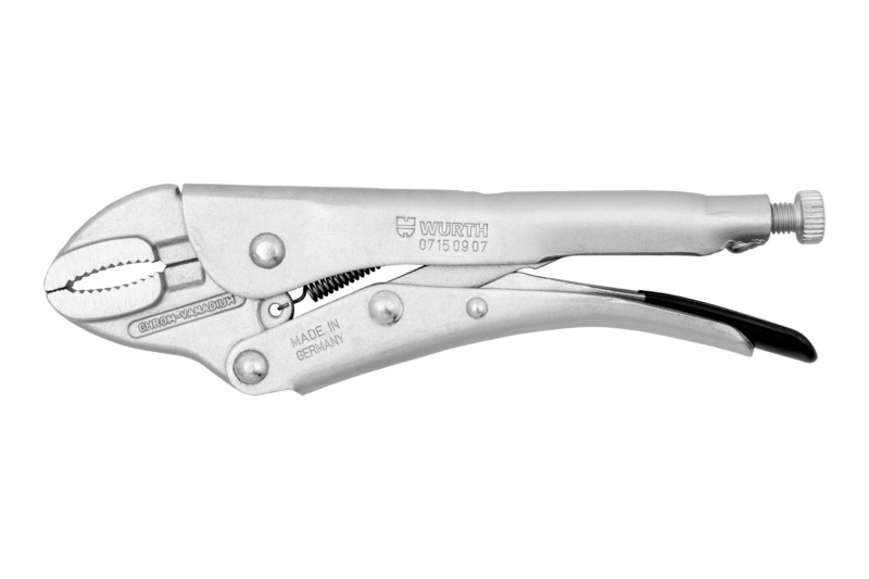 Gripzange mit halbrunden Backen GRPZANG-(BACK-HRD)-L190MM