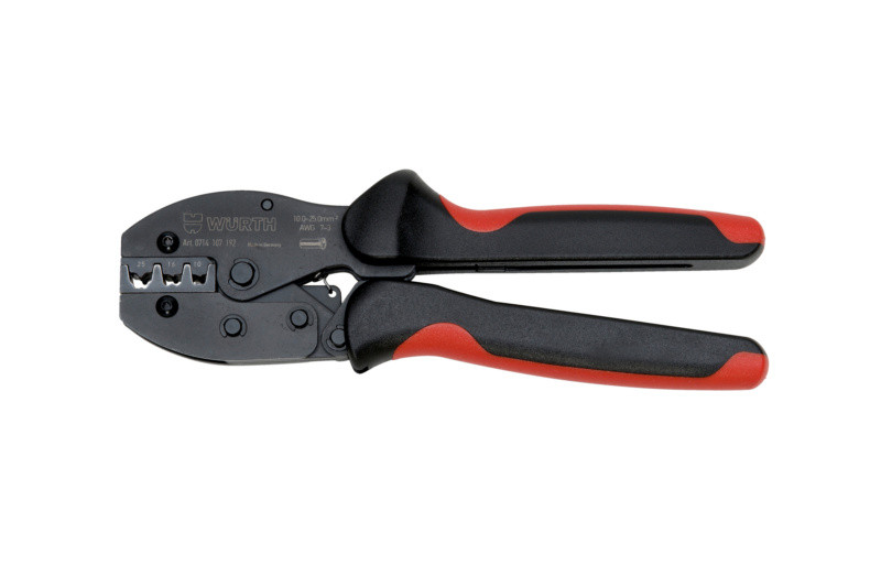 Crimpzange 10,0-25,0 mm² für Aderendhülsen