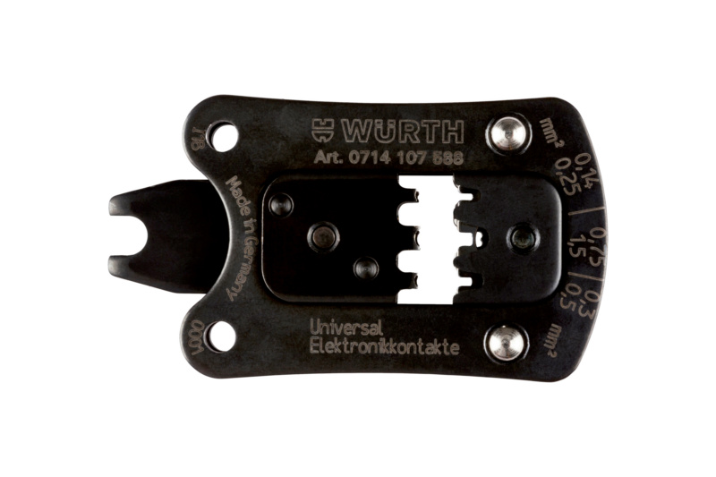 Werkzeugkopf kleine Bauform 0,14-1,5 mm² für Crimpzange