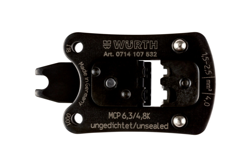 Werkzeugkopf kleine Bauform 1,5-4,0 mm² für Crimpzange