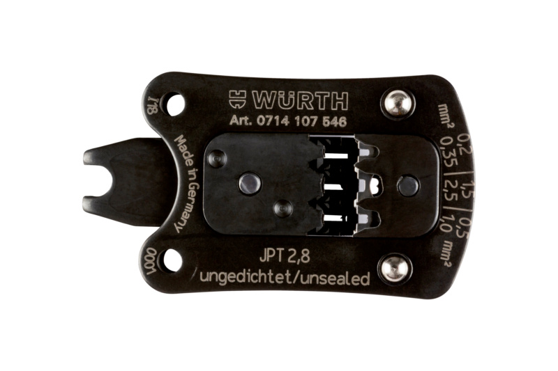 Werkzeugkopf kleine Bauform 0,2-2,5 mm² für Crimpzange