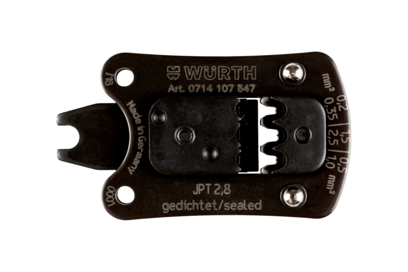 Werkzeugkopf kleine Bauform 0,2-2,5 mm² für Crimpzange