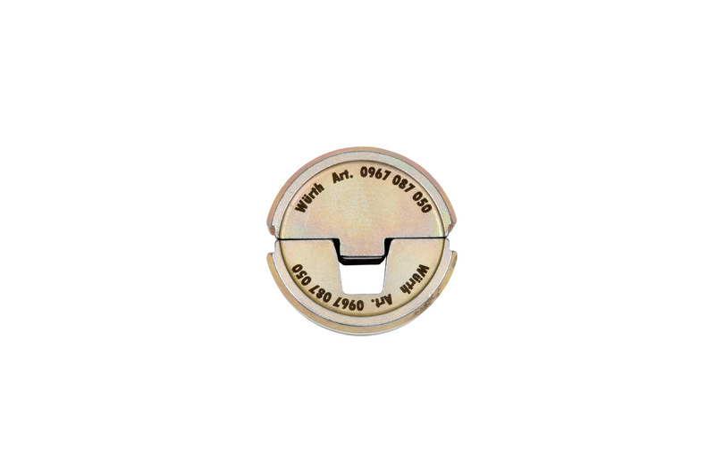 Halbschalen-Presseinsatz Trapezpressung 95,0 mm²