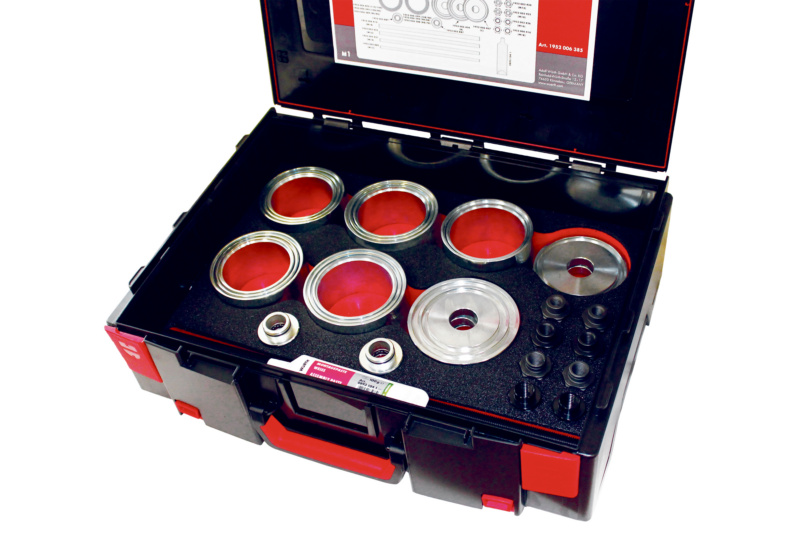 Universal-Spindel- und Buchsensatz groß 84-110 mm