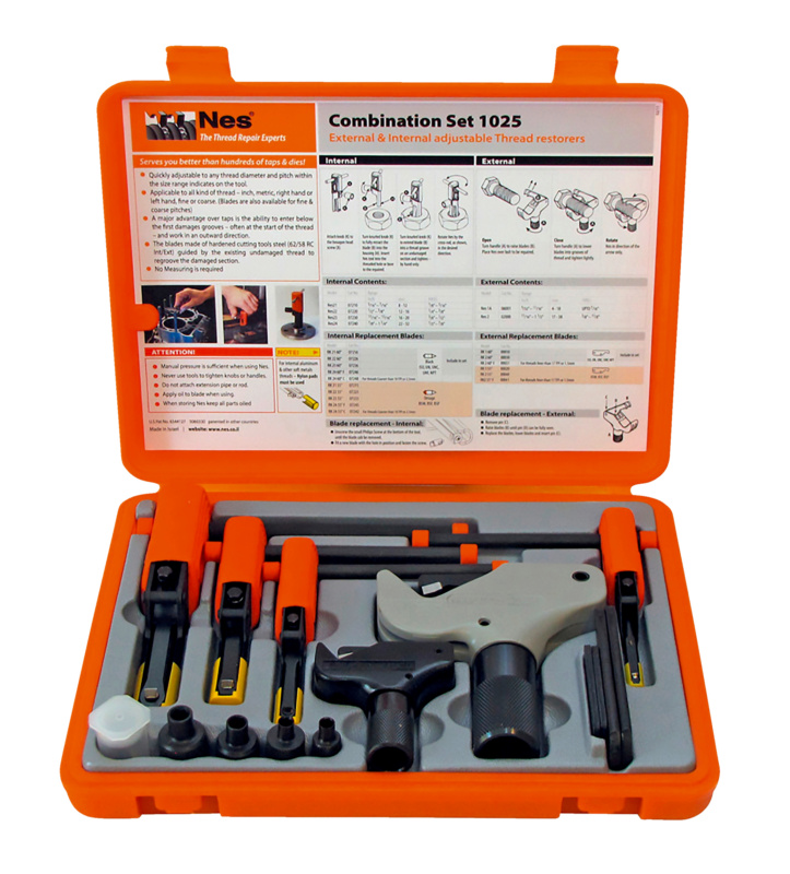 Gewindenachschneider Satz NES 1025 12-teilig