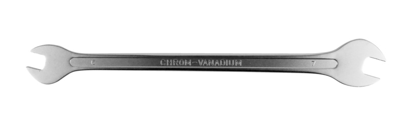 Doppelmaulschlüssel ultradünn DOPPEL-MAULSCHLÜSSEL SW 6X7  SLIM