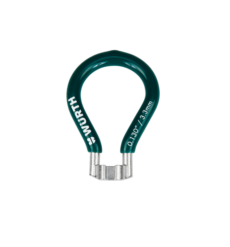 Nippelspanner Vinyl getaucht LFRAD-SPEICHWZG-GRUEN-3,3MM