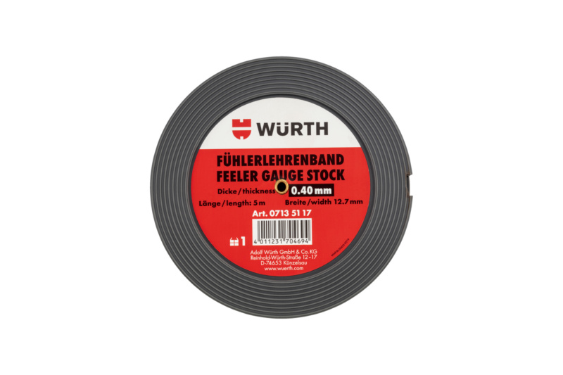 Präzisions-Fühlerlehrenband 0,40 mm