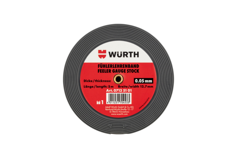 Präzisions-Fühlerlehrenband 0,03 mm