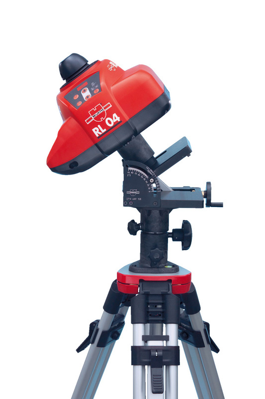 Neigungskeil für Rotationslaser
