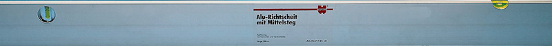 Wasserwaagen-Richtscheit mit Libellen 180cm