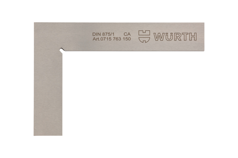Flachwinkel 150mm genauigkeit 1 nach DIN 875, aus Normstahl