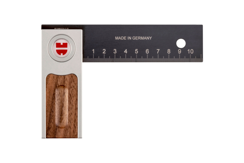 Präzisionswinkel aus Aluminium und Holz