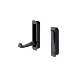 Klapp-Kleiderhaken KH-ZD 11 KLDHAK-HK-ZD-11-80MM-SCHW