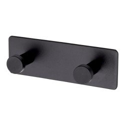 Kleiderhakenleiste KH-ST 6 KLDHAK-LEISTE-(KH-ST-6)-SCHWARZ-120MM