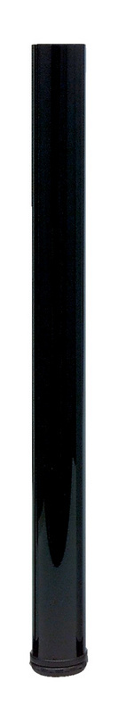 Tischbein TIBEIN-ST-SCHWARZ-GLAENZ-D80-(705-735MM)