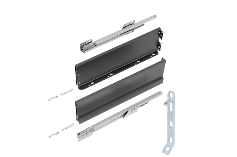 Zargen-Set Nova Pro Scala H186 ZARGSYS-SET-SCALA-SILBER-H186-40KG-NL450
