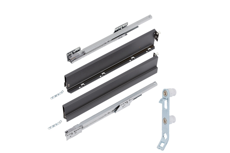 Zargen-Set Nova Pro Scala H122 ZARG-SET-SCALA-SD-SILBER-H122-70KG-NL450