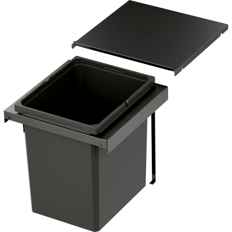 MUELLTRENNSYS-ENVIFLEX-LAVA-450-1-39LTR für Korpusbreite 450 mm 1-fach, 39 Liter