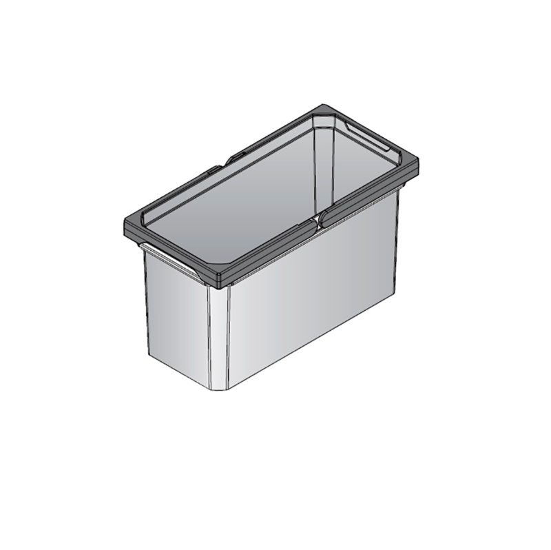 Mülleimer ENVI FREE EIMR-(ENVI-FREE)-GRAU-10L-183X382X216