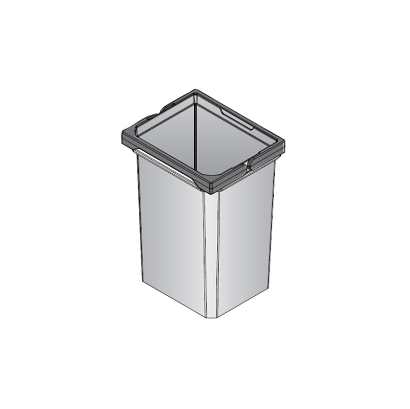 Mülleimer ENVI FREE EIMR-(ENVI-FREE)-GRAU-10L-230X191X326