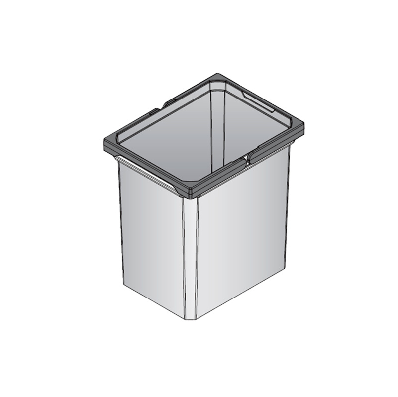 Mülleimer ENVI FREE EIMR-(ENVI-FREE)-GRAU-15,5L-230X302X326