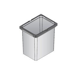 Mülleimer ENVI FREE EIMR-(ENVI-FREE)-GRAU-15,5L-230X302X326